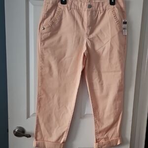 Bay Studio Peach Pants 14 Petite